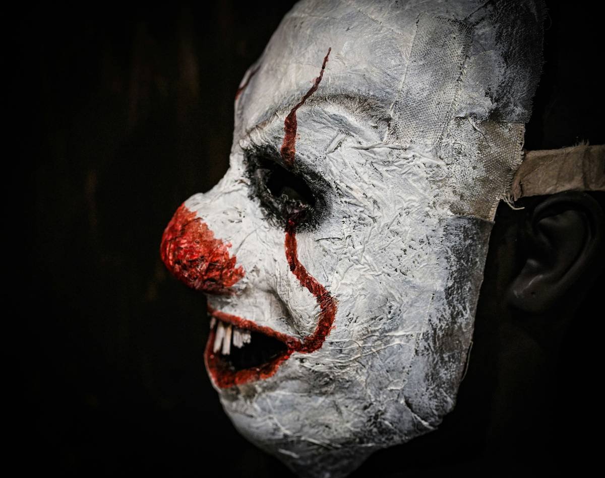Side-by-side comparison of three horror costume makeup techniques
